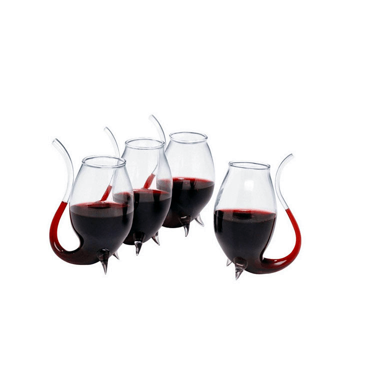 red shot glass cup