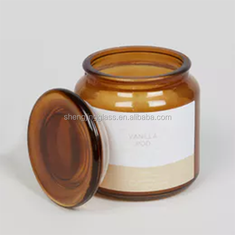 buy custom glass candle jars