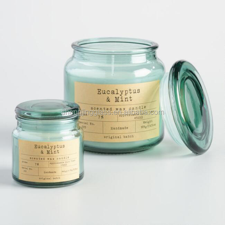 buy custom glass candle jars