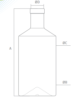 essential oil amber glass bottle