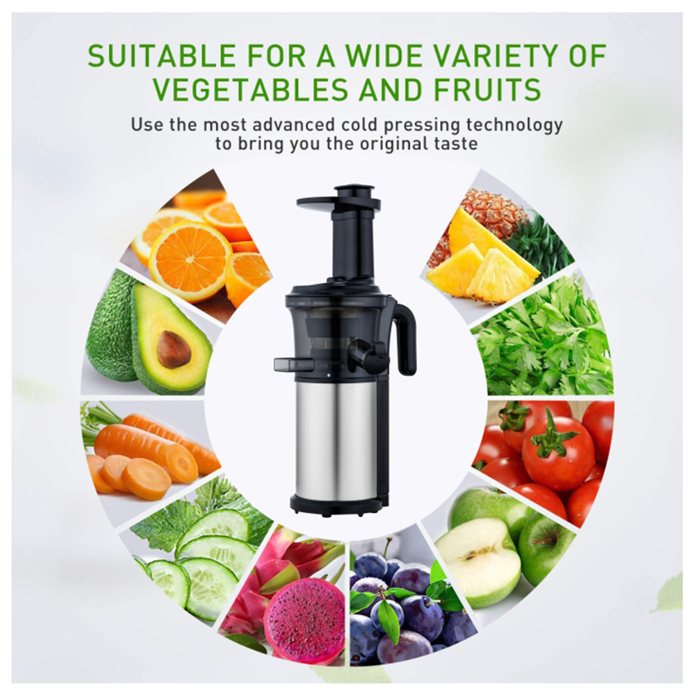 Manufacturer Kitchen fruit vegetable slow cold press juicer for hotel restaurant office using --Picture 9