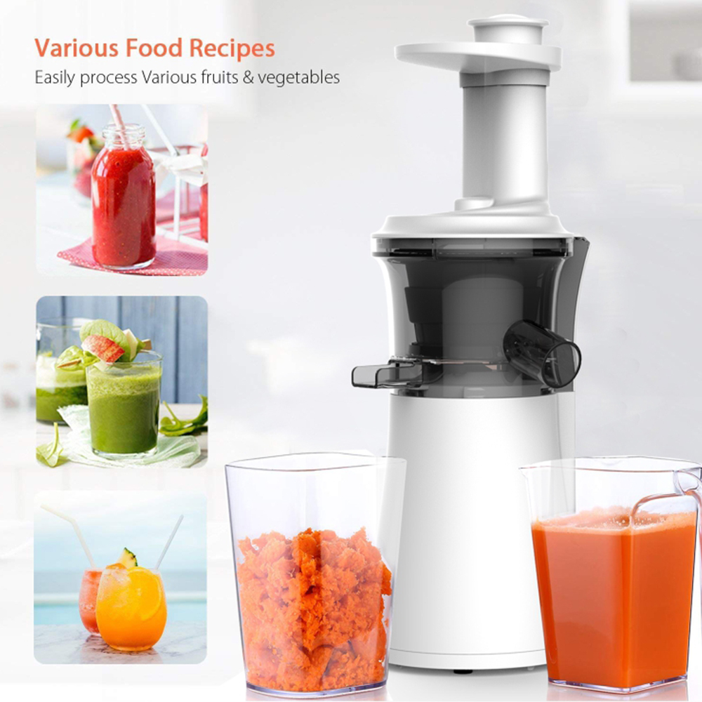 2021 amazon hot sale anti-oxidation vertical Tritan Auger slow juicer 200w --Picture 5
