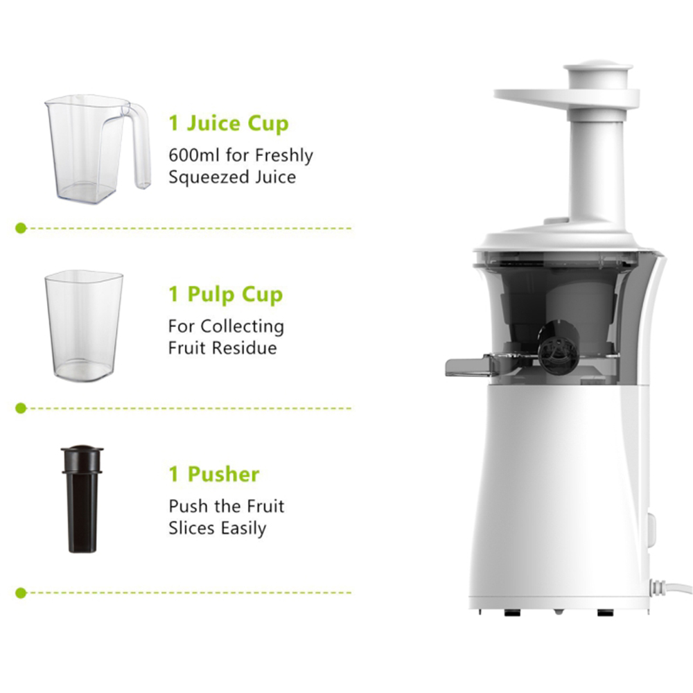 2021 amazon hot sale anti-oxidation vertical Tritan Auger slow juicer 200w --Picture 6