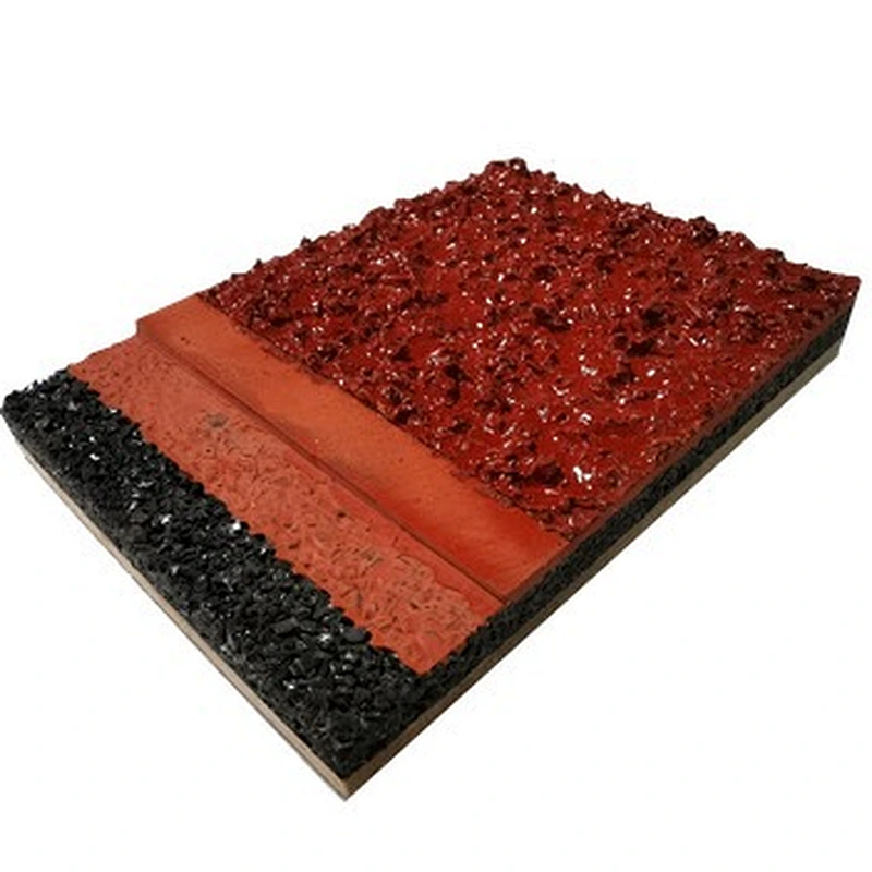 Sandwich Running Track System