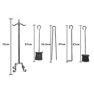 Hot sale indoor metal fireplace tool set