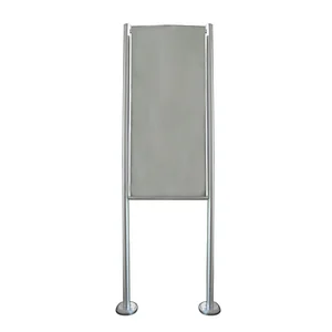 Outdoor free standing metal garden mailbox