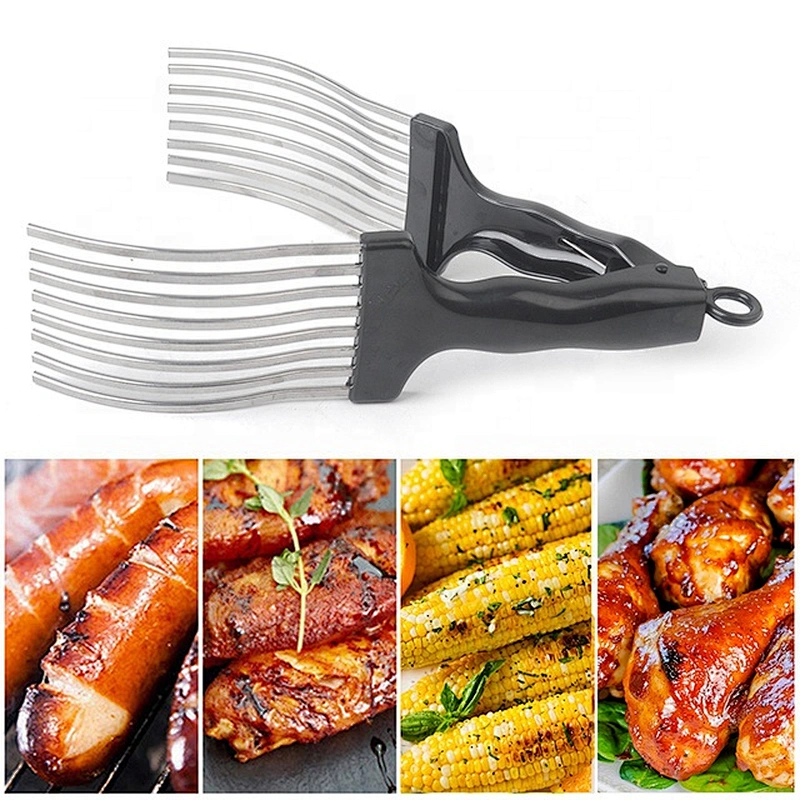 Easy to use new design hot selling BBQ meat forks meat tong