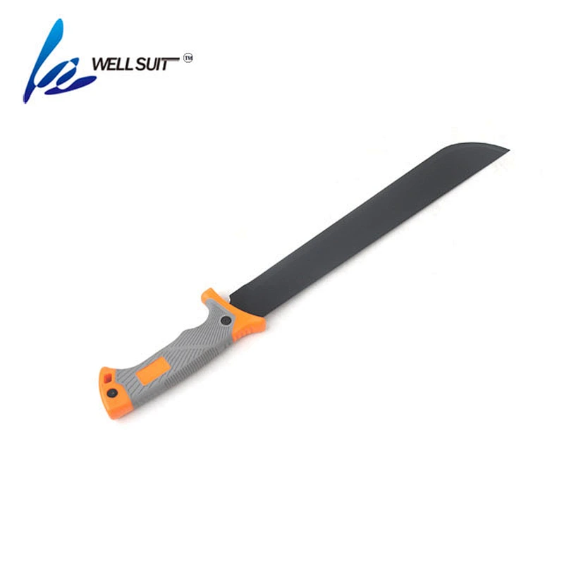 Steel machete blade with wooden handle/ matchet/cane knife/bush knife