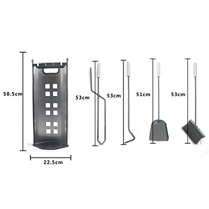 Popular indoor metal fireplace tool set