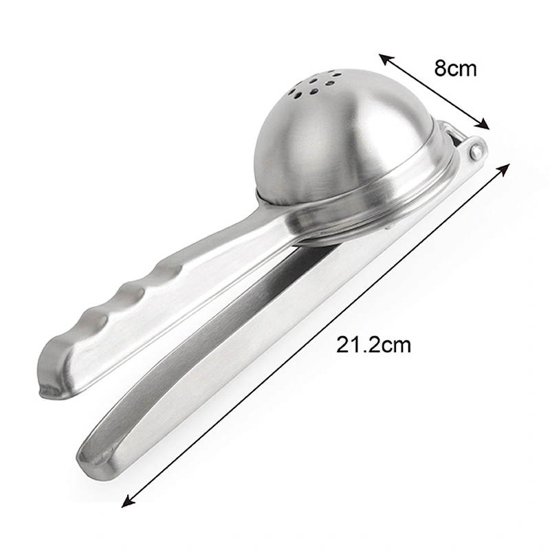 stainless steel manual lemon squeezer