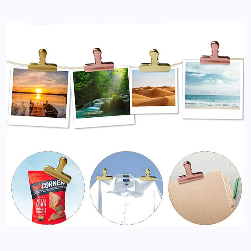 Hot selling good quality iron powder food bag small seal clip