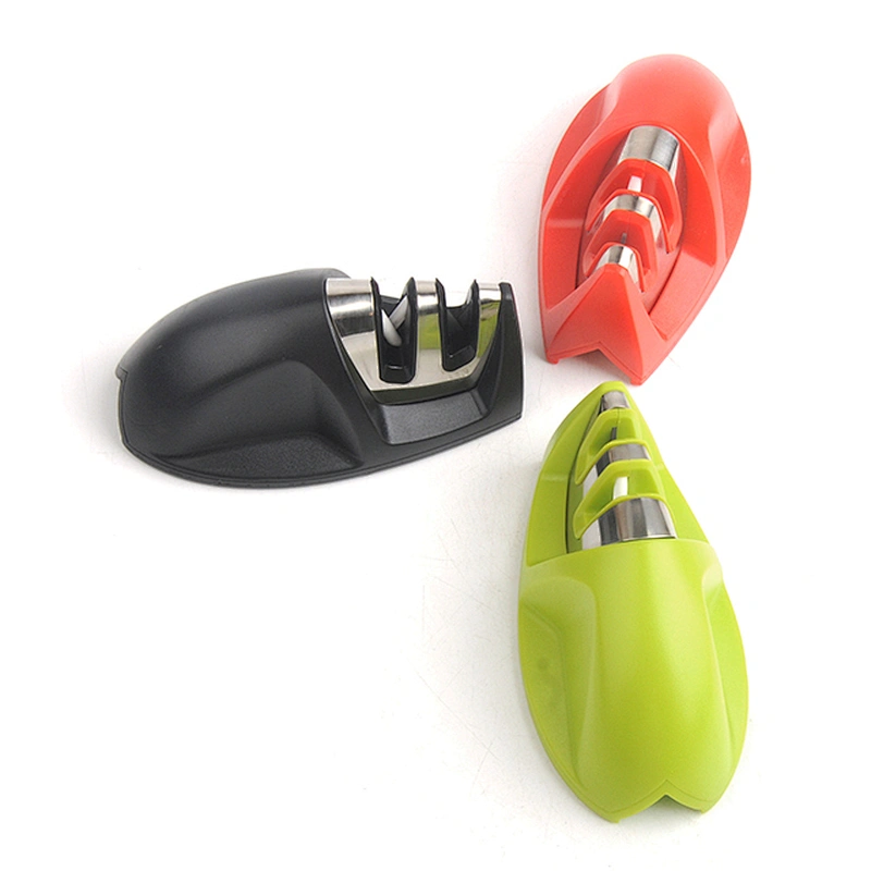 Hot Selling 2-Stage Small Pocket mini Professional Chef kitchen Knife Sharpener