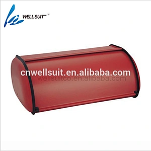 2019 hot sell stainless steel bread bin with PP for sale