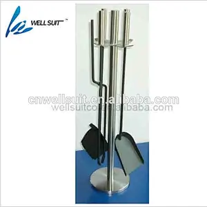 Hot selling stainless steel fireplace accessory outdoor indoor fireplace tool set