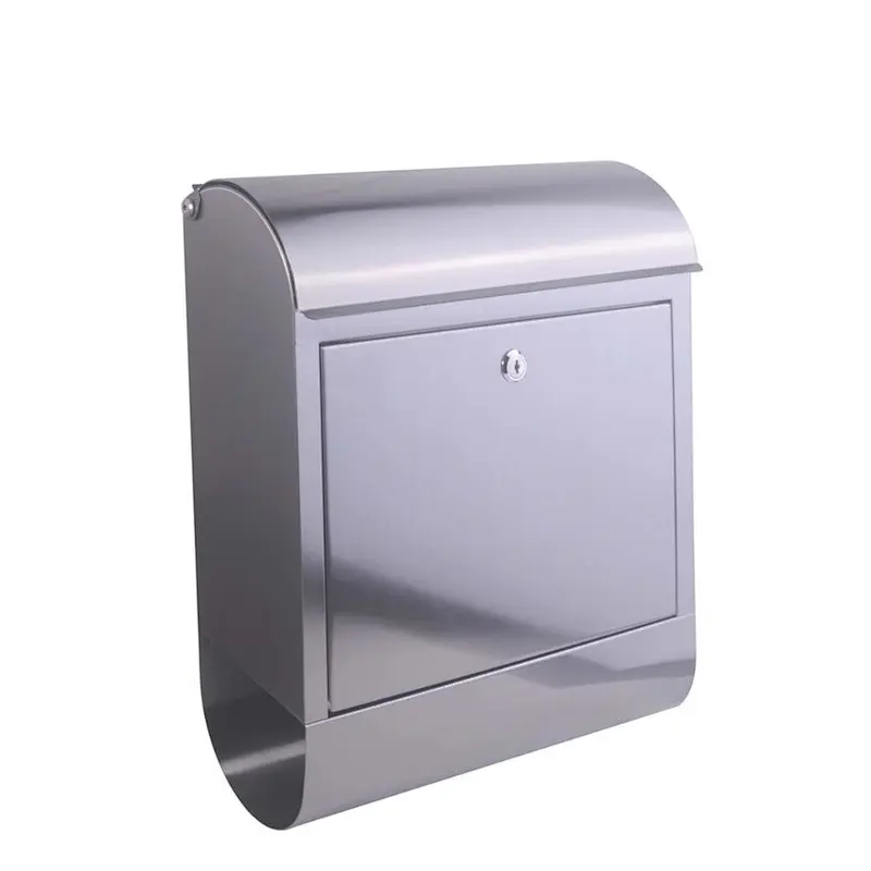 Stainless steel Waterproof  High Security Steel Locking Wall Mounted Mailbox-Office Comment Letter Deposit, Drop Box