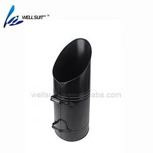 New Fireplace accessory black coal bucket/ ash hod
