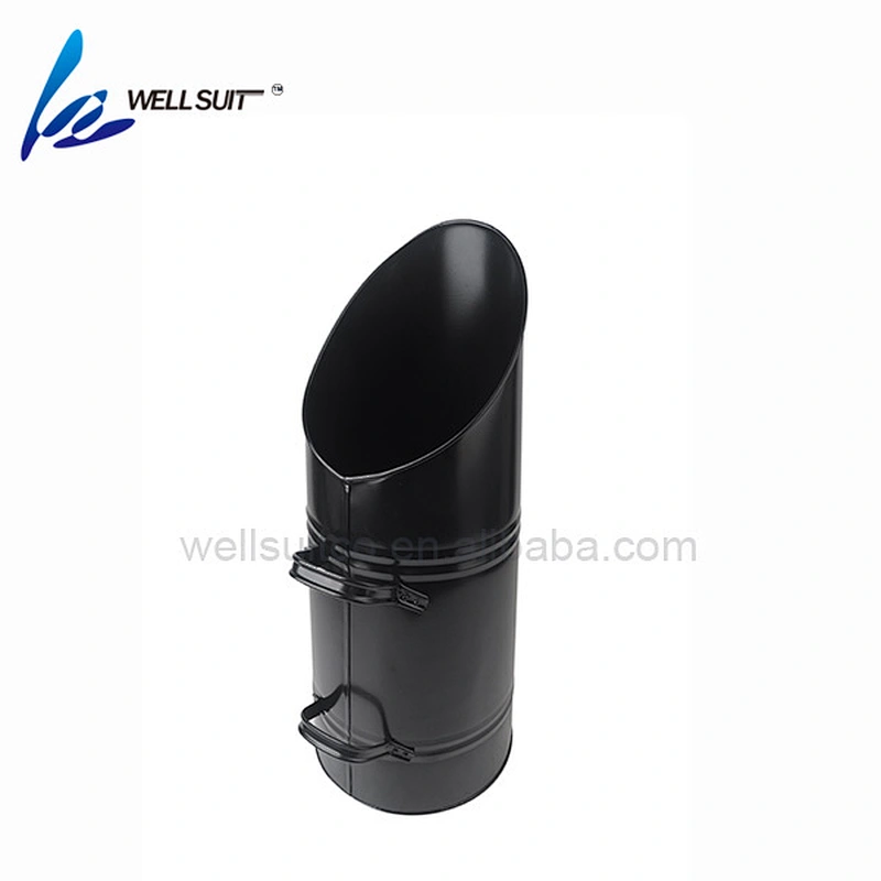 New Fireplace accessory black coal bucket/ ash hod