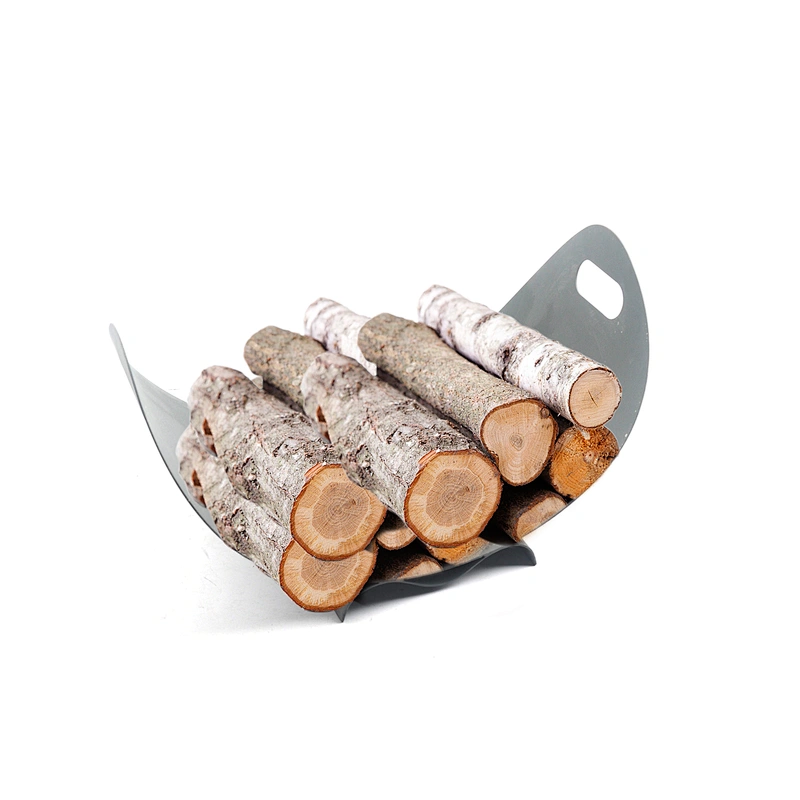 Wood carrier,log rack,vintage fireplace tool