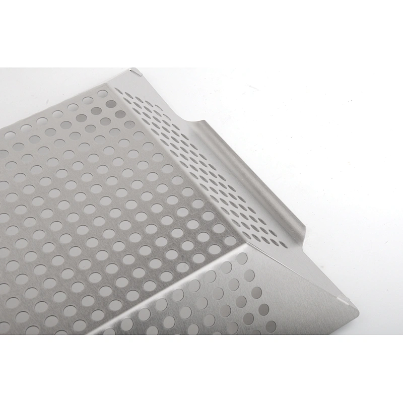 Factory price outdoor using stainless steel bbq charcoal grill pan and stainless steel roasting BBQ grill basket