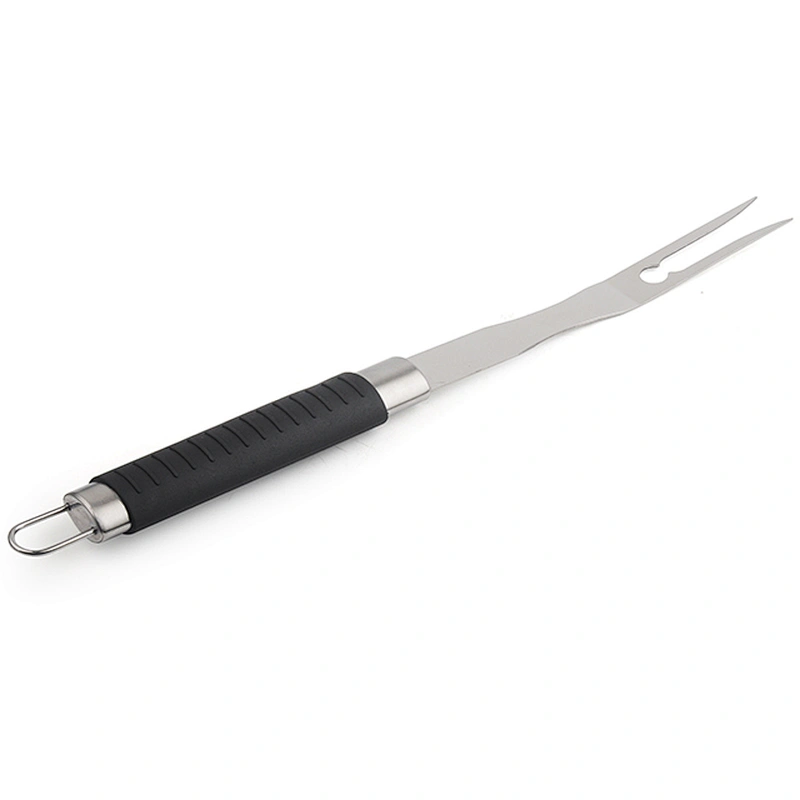 Food grade  stainless steel  barbecue tool sets BBQ utensils  Fork Tongs Spade Barbecue Sets