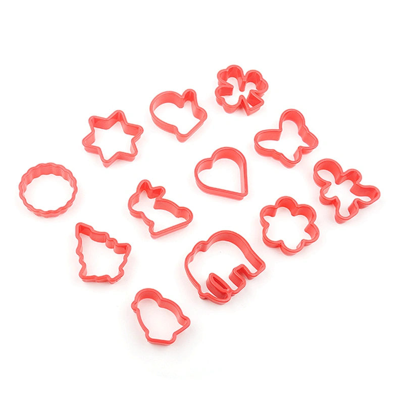 New design plastic animal shape mould cookie cutter mold