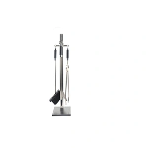 4pcs  outdoor metal fireplace tool set with stainless steel handle