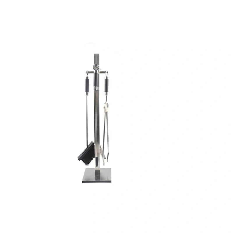 4pcs  outdoor metal fireplace tool set with stainless steel handle