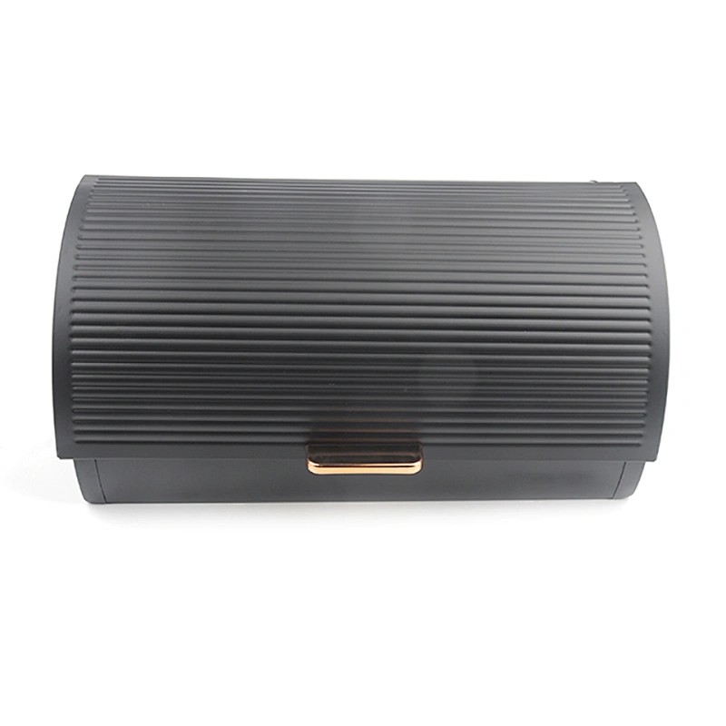 Bread Bin Box Keeper Food Storage Bin Case Home Kitchen Gifts with Roll Top Lid Food Storage Containers