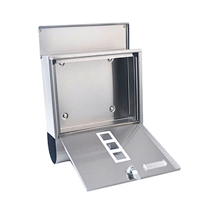 Factory stainless steel rust-proof wall mounted mail box letter box
