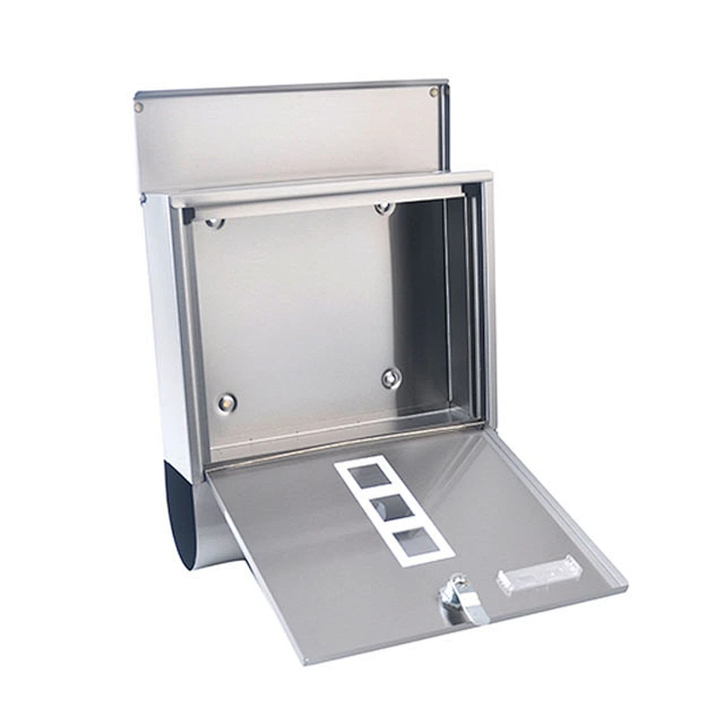 Factory stainless steel rust-proof wall mounted mail box letter box