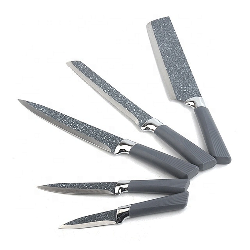 kitchen  good quality  cheap  food grade  multifunction stainless steel knife set