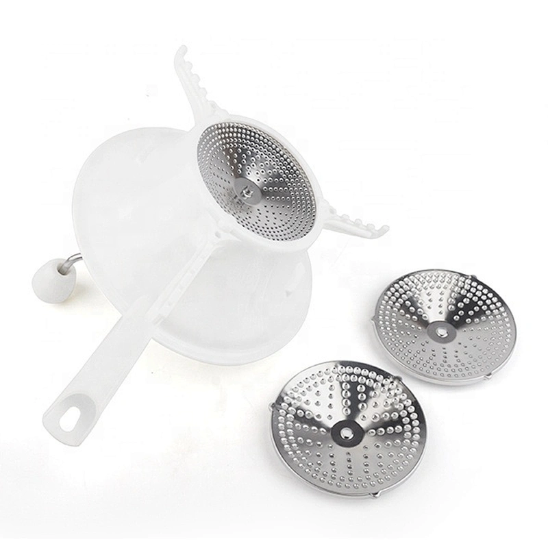 Kitchen vegetable gadget plastic industrial commercial food mill