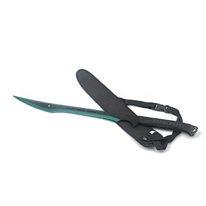 Hot professional stainless steel customized outdoor cosplay matchet knife with sheath