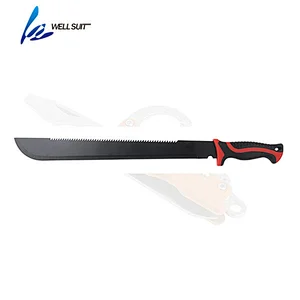 High quality sugarcane cutlass machete with plastic handle