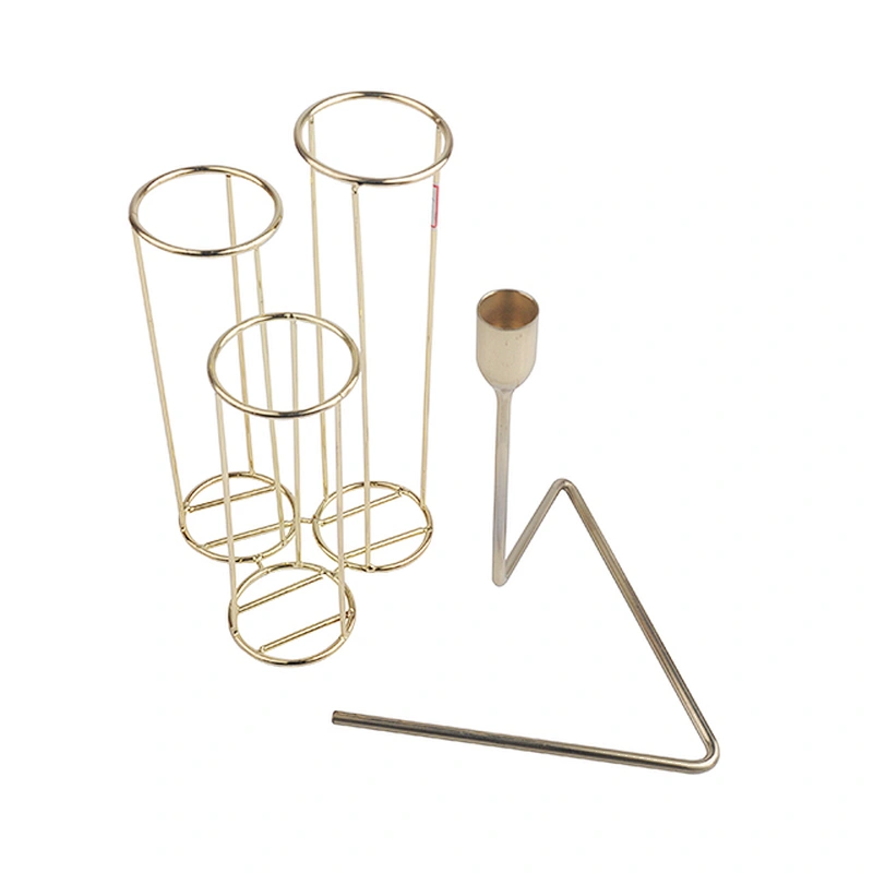 Dinner rose gold metal candle holder customized tall candlestick