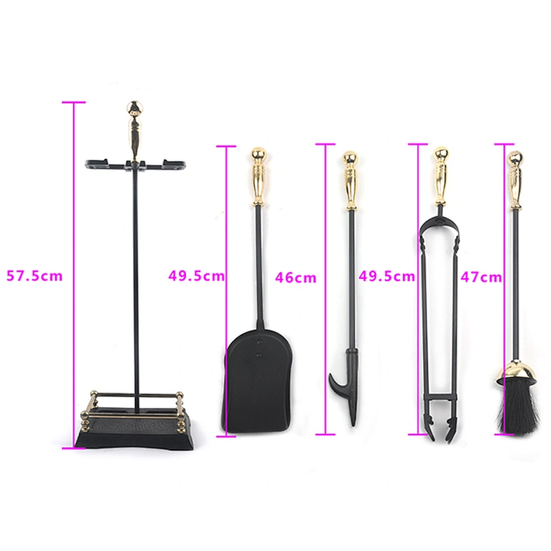 popular indoor metal fireplace tool set