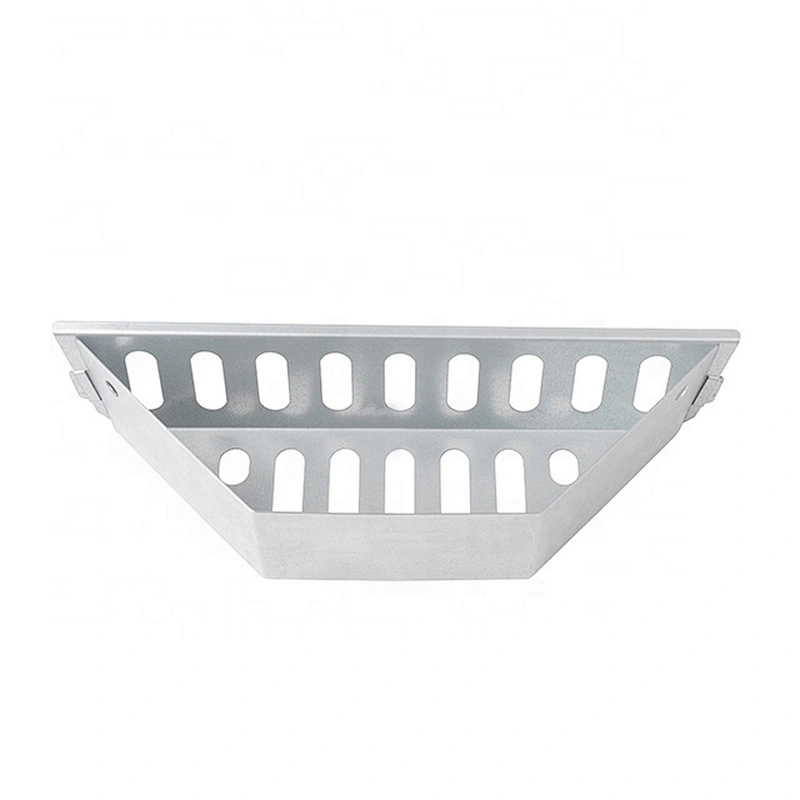 Metal stainless steel corner storage bathroom rack for home