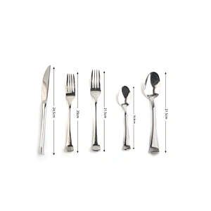 elegant 18/10 silverware stainless steel restaurant bulk flatware set custom gold plated reusable cutlery set