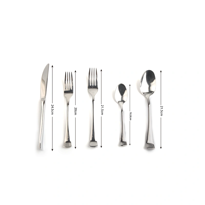 elegant 18/10 silverware stainless steel restaurant bulk flatware set custom gold plated reusable cutlery set