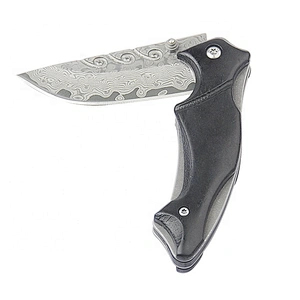 New professional hunting knife folding damascus knife