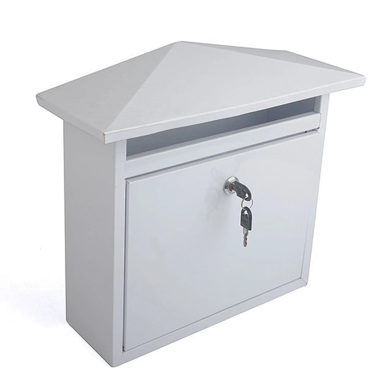 mailbox outdoor stainless steel mailbox wall mounted