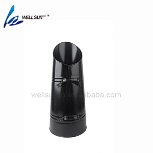 New Fireplace accessory black coal bucket/ ash hod