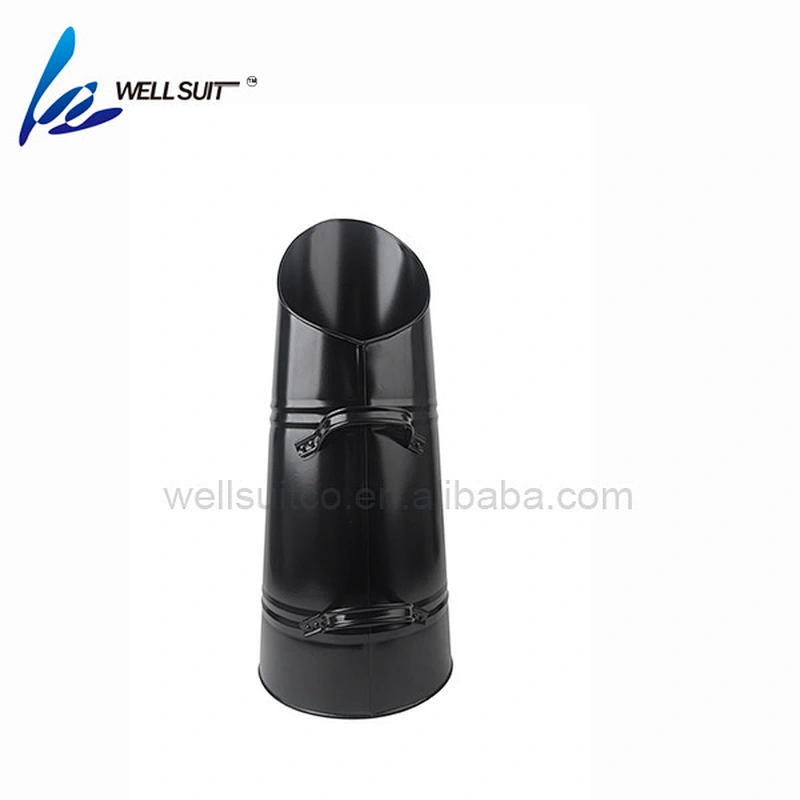 New Fireplace accessory black coal bucket/ ash hod