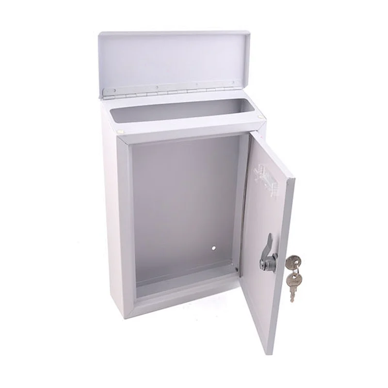 Popular New design good quality mail box stainless steel letter box