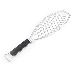 Food grade novelty portable outdoor bbq wire fish grill for Barbecue tools