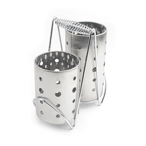 Hot selling Simple Stainless Steel Kitchen Utensils Holder /Cutlery Holder /Chopstick Holder