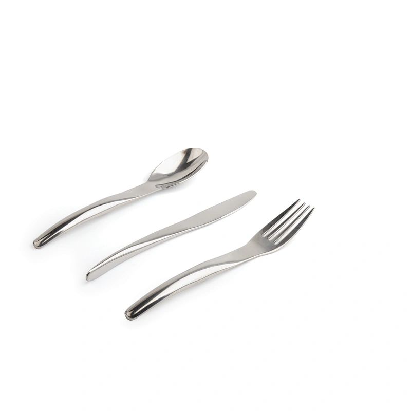 stainless steel portable travel cutlery set with straw in box