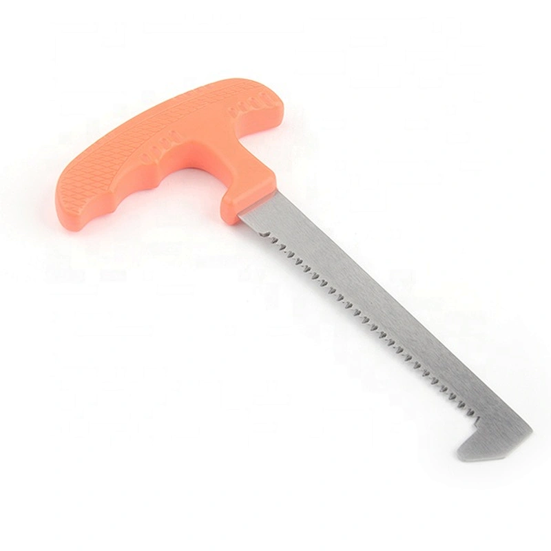 Professional Stainless Steel Blade Wood Hunting Cutting Hand Saw with Soft Handle