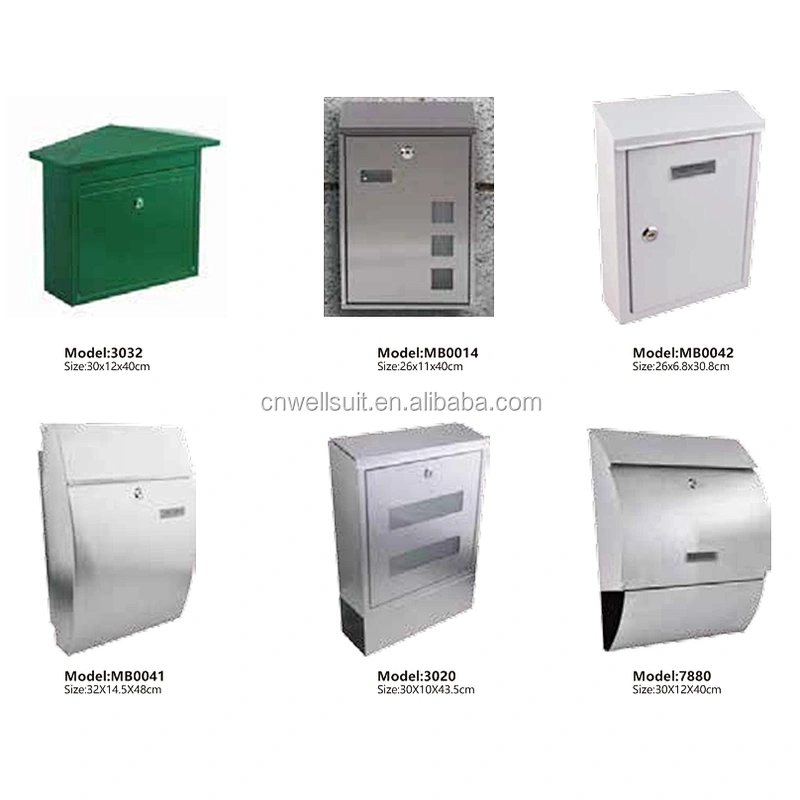 Stainless steel home parcel letter box