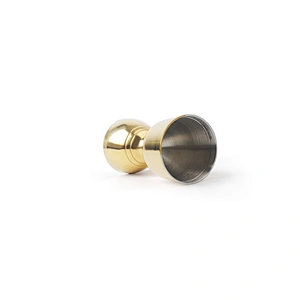 Gold Customized Reusable Stainless Steel Cocktail Jigger 30ml/60ml Bar Bell Jigger